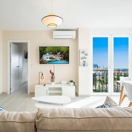 Poniente Beach Sea Views Club Medico 15a Apartment *